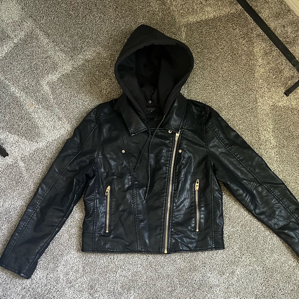 Leather jacket